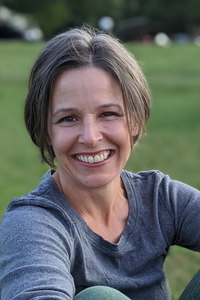 cheryl wilder smiling outside closeup