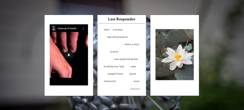 triptych for last responder