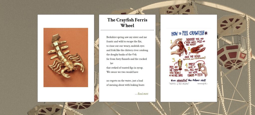 The Crayfish Ferris Wheel triptych
